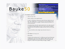 Tablet Screenshot of bauke50.ddss.nl